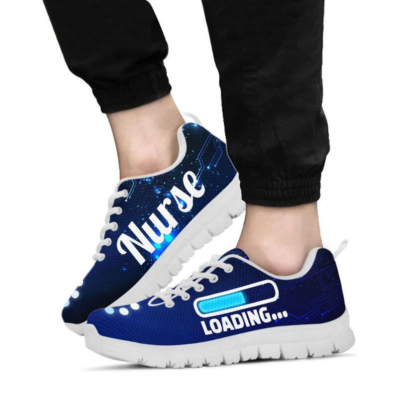 Nurse Loading Shoes Sneakers, Running Shoes, Shoes For Women, Shoes For Men, Custom Shoes, L- Love Sneakers