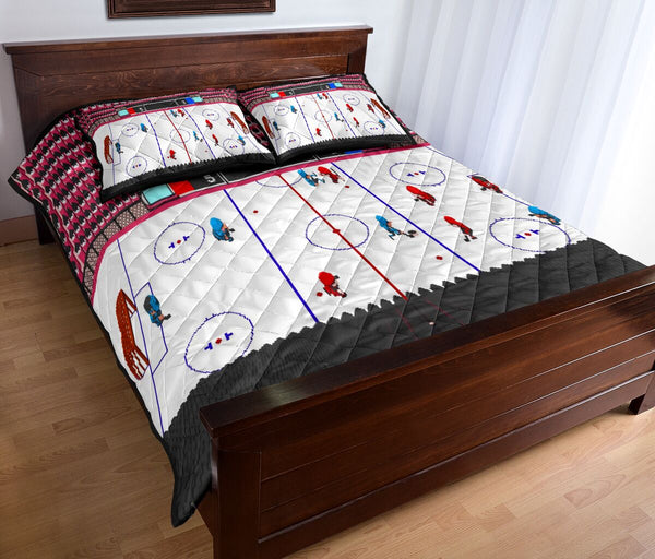 Hockey Game - Bed Set - Love Quilt Bedding Set