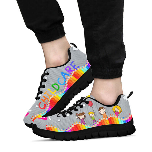 Childcare Abc Grey Kd Sneakers, Running Sh- Love Sneakers