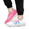 Nurse Life- Pink White Kd Sneakers, Running Shoes, Shoes For Women, Shoes For Men, Custom Sh- Love Sneakers
