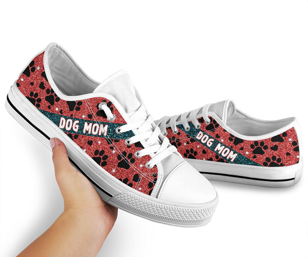 Dog Paw Purl - Low Top Shoe - Love Love Top Shoes