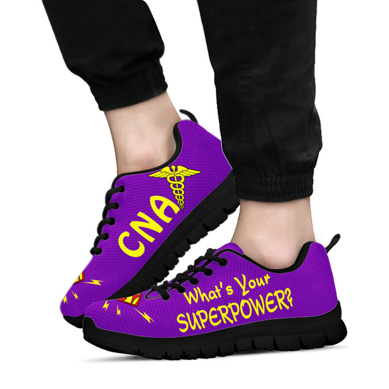 Cna- What's Your Superpower Purple Kd Sneakers, Running Shoes, Shoes For Women, Shoes F- Love Sneakers