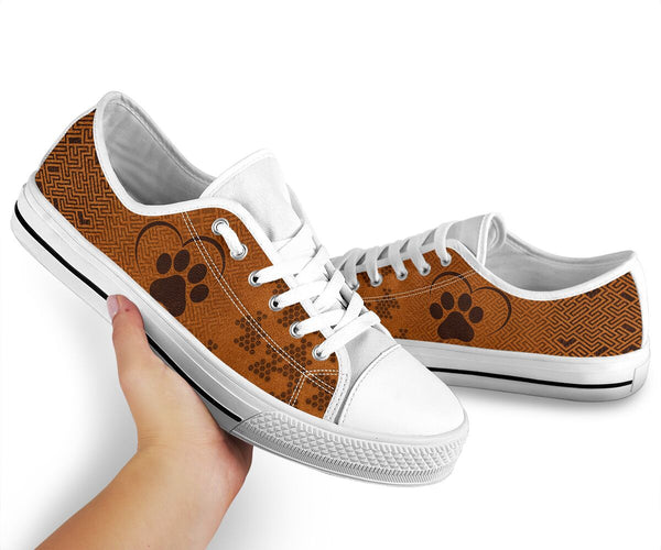 Dog Mom Angle - Low Top Shoe - Love Love Top Shoes