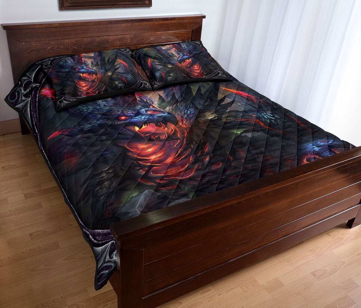 Dragon Quilt Bed Set  2- Love Quilt Bedding Set