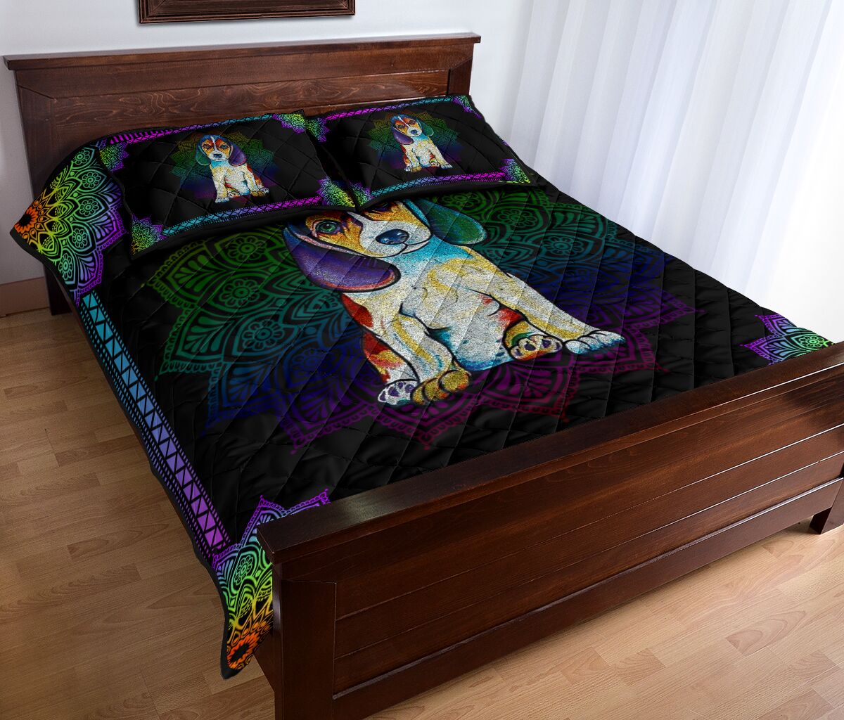 Quilt Bed Set - Beagle 30 - Love Quilt Bedding Set