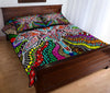 Dragonfly Colorful Style Quilt Bed Set - Love Quilt Bedding Set