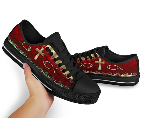 Jesus Low Top Shoes - Love Low Top Shoes