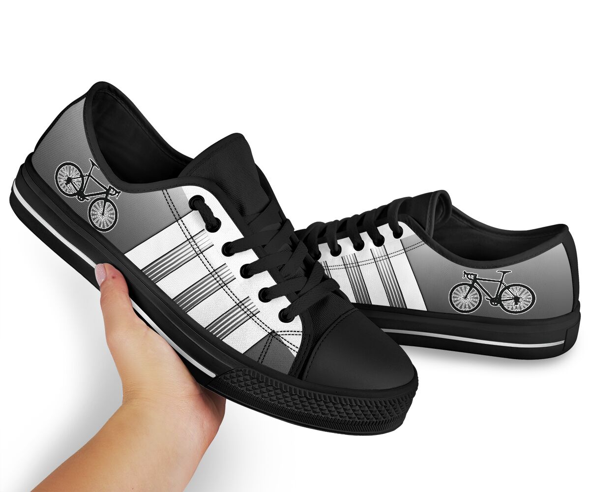 Cycling 4 Stripes - Low Top Shoe - Love Love Top Shoes