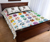 Owl Pattern Style Quilt Bed Set 9- Love Quilt Bedding Set