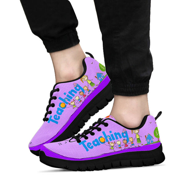 Teaching And Rocking Child Purple Kd Sneakers, Running Shoes, Shoes For Women, Shoes For Men- Love Sneakers