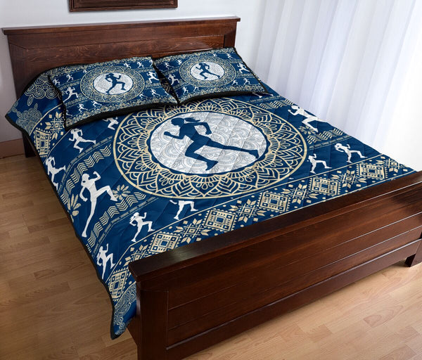 Running Native Pattern - Bed Set - Love Quilt Bedding Set