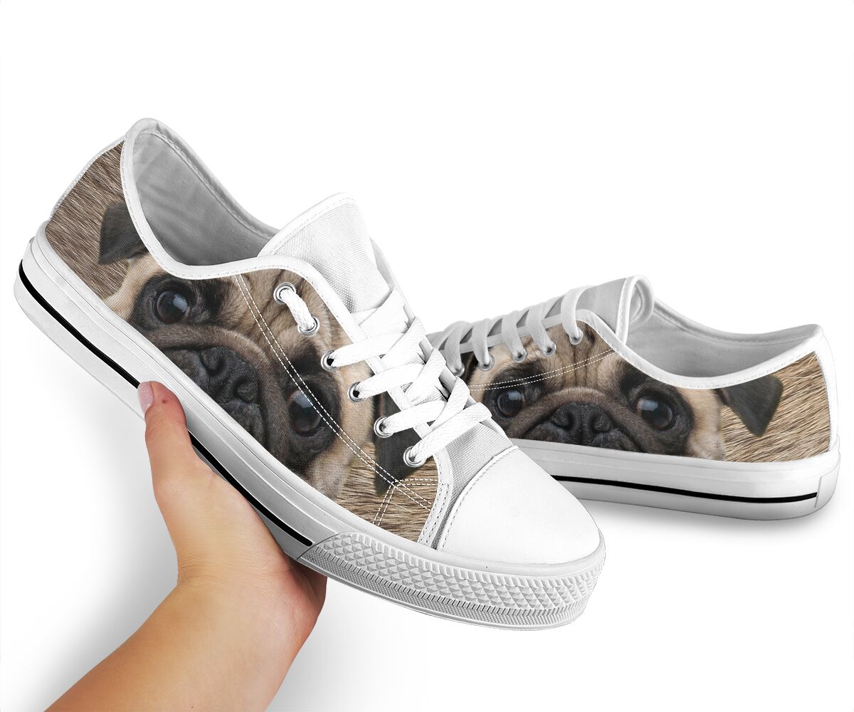 Pug Face - Low TopShoe - Love Love Top Shoes