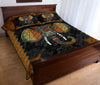 Elephant Motif Style Quilt Bed Set - Love Quilt Bedding Set