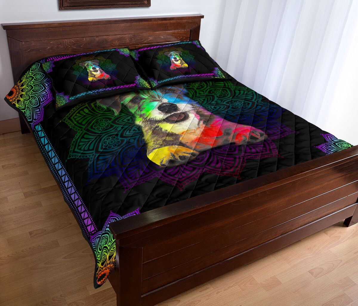 Quilt Bed Set - Jack Russell 95 - Love Quilt Bedding Set