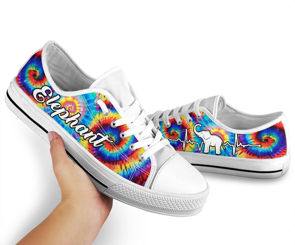 Elephant Hippie Color Low TopShoes