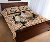 Chicken Farm Earth Crack Style Quilt Bed Set - Love Quilt Bedding Set