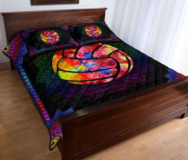 Quilt Bed Set - Volleyball 17 - Love Quilt Bedding Set