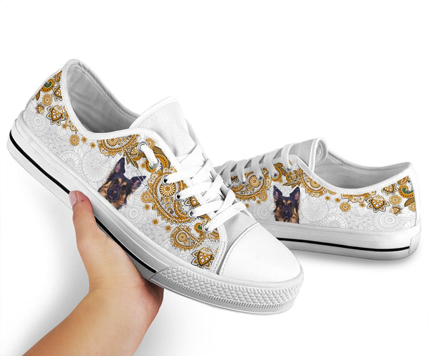 German Shepherd Low Top Shoe - Love Love Top Shoes