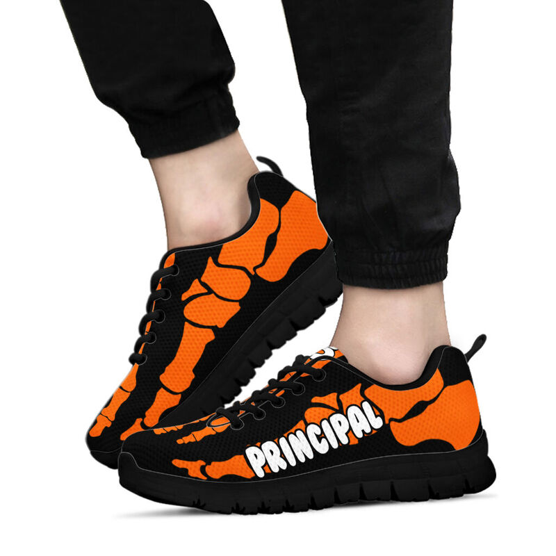 Principal Foot Bone Orange Kd Sneakers, Runni- Love Sneakers
