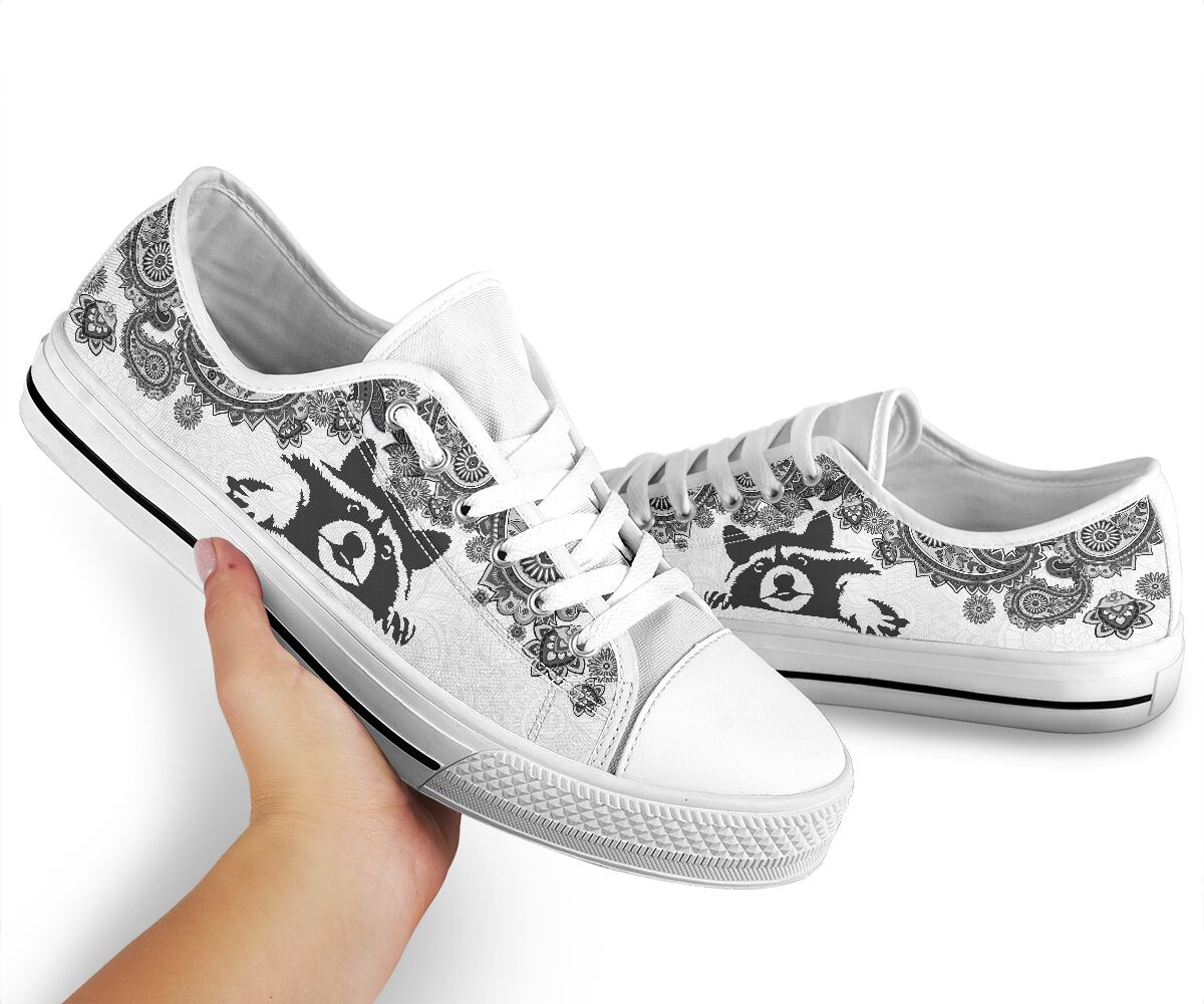 Raccoon - Low Top Shoe - Love Low Top Shoes