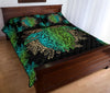 Turtle Mandala Style Quilt Bed Set 9- Love Quilt Bedding Set