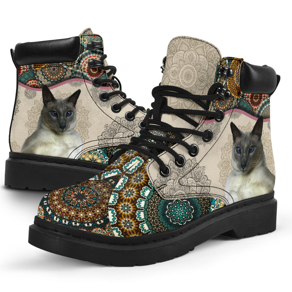 Cat - Vintage Mandala Asboot Sky Kd - Love All Season Boots