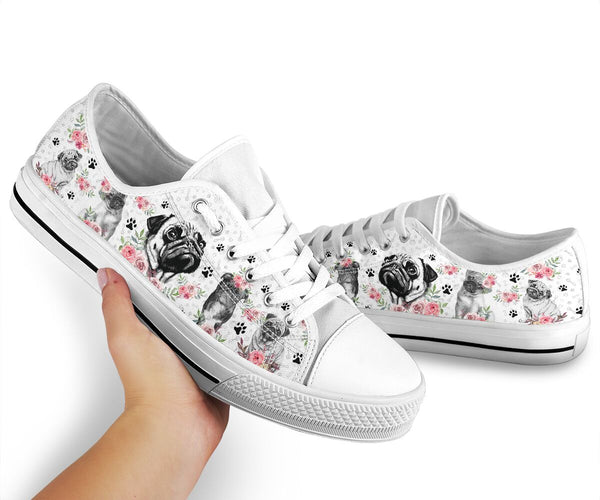 Low Top - Pug Shoe - Love Love Top Shoes