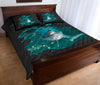 Dolphin Shadow Style Quilt Bed Set - Love Quilt Bedding Set