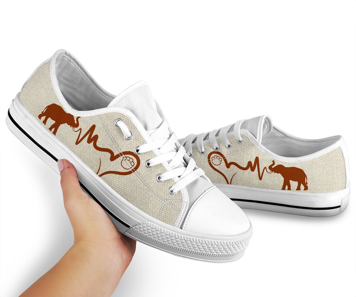 Elephant Heartbeat Lowtop Shoes