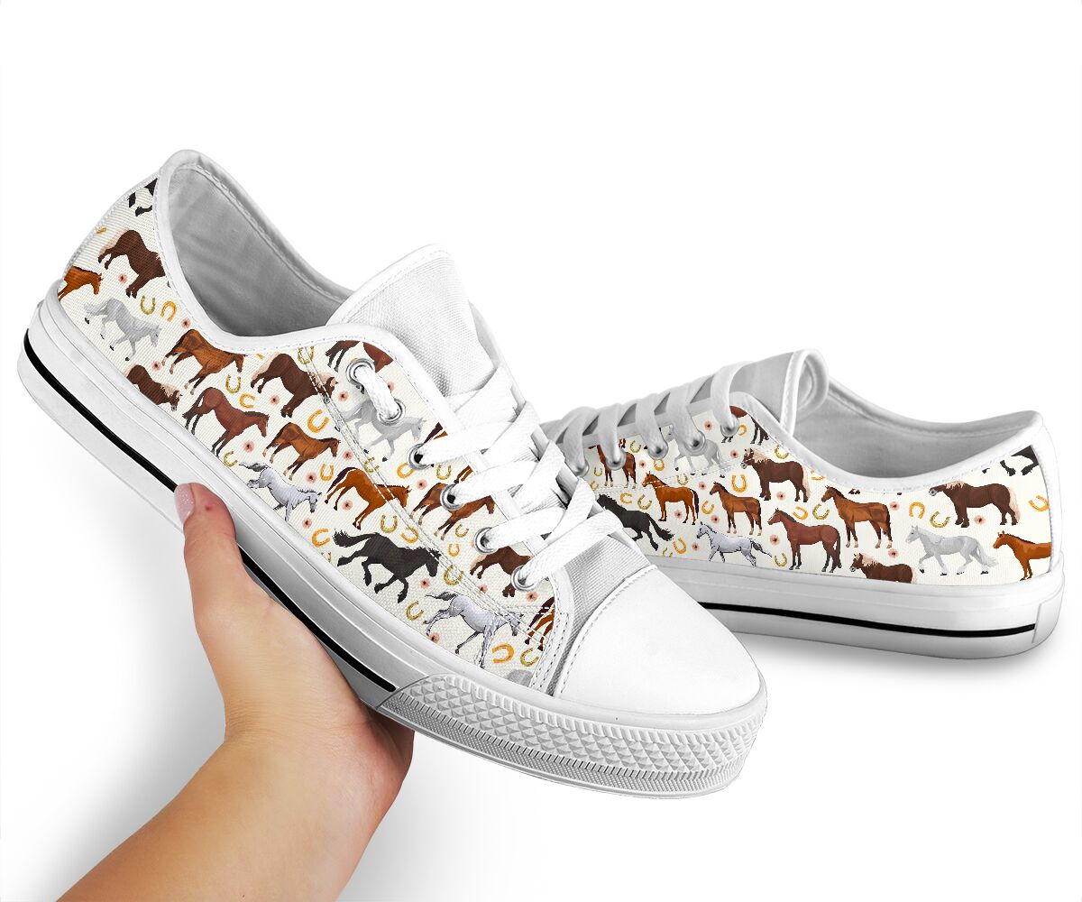 Horse Collection Low Top  Shoes