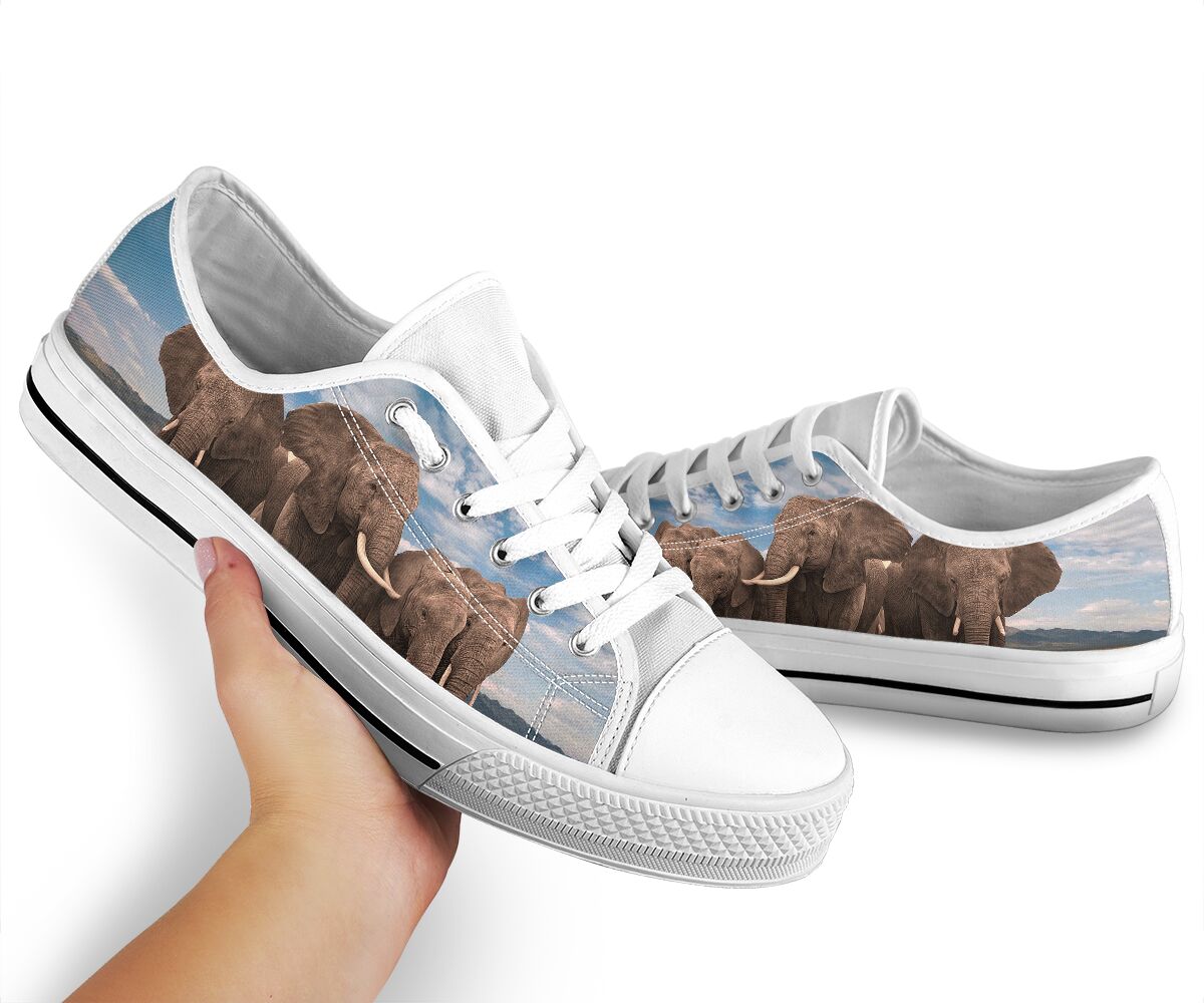 Elephants Family Low Top - Shoes