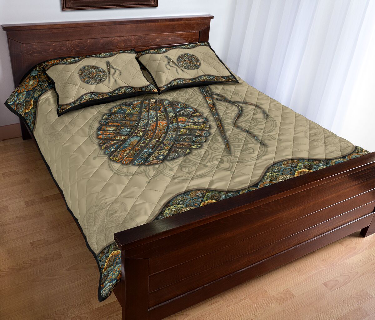 Quilt Bed Set - Mandala - Crochet 17 - Love Quilt Bedding Set