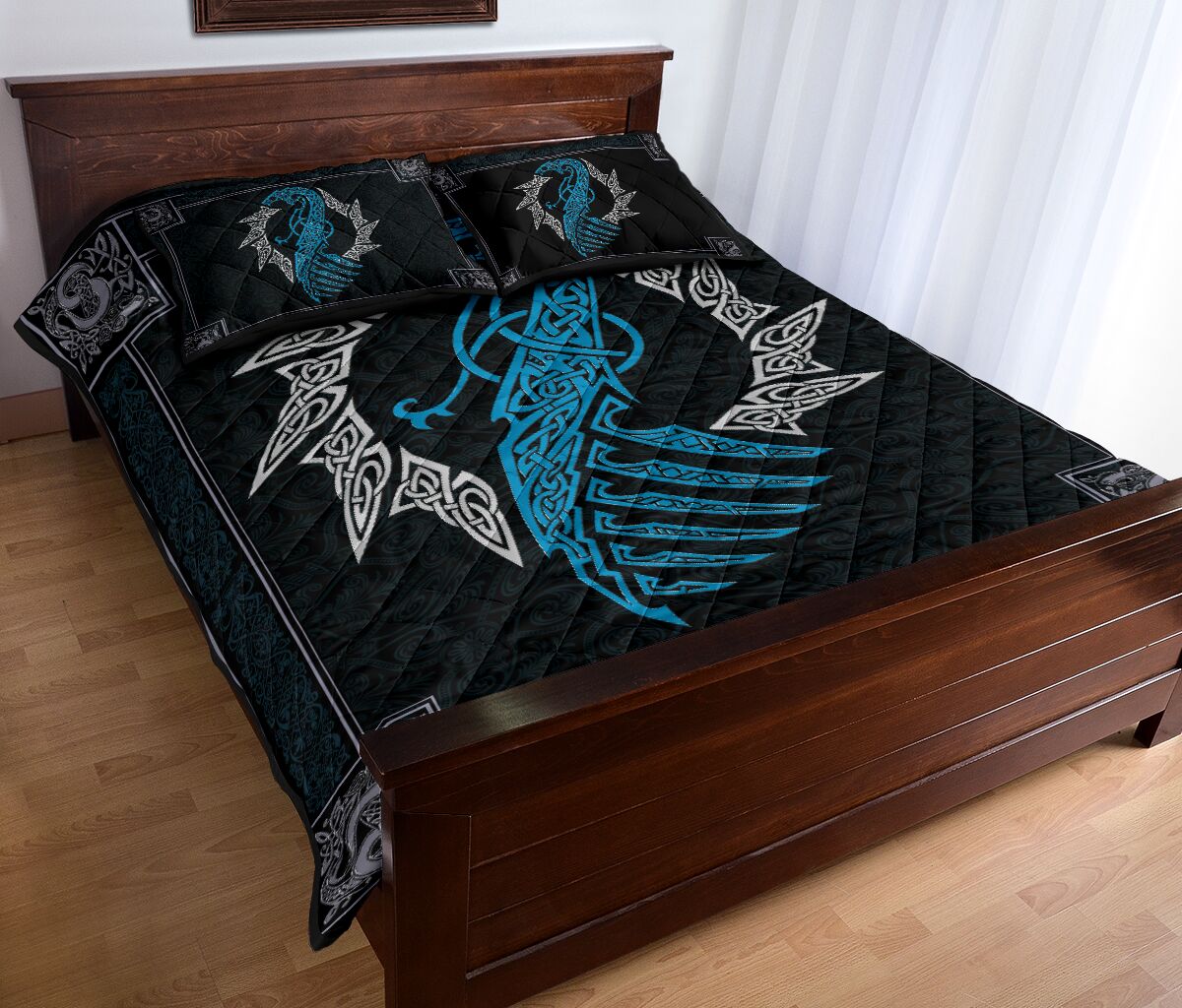Dragon Celtic Style Quilt Bed Set 8- Love Quilt Bedding Set