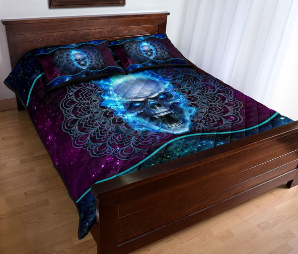 Quilt Bed Set - Skull 52 - Love Quilt Bedding Set