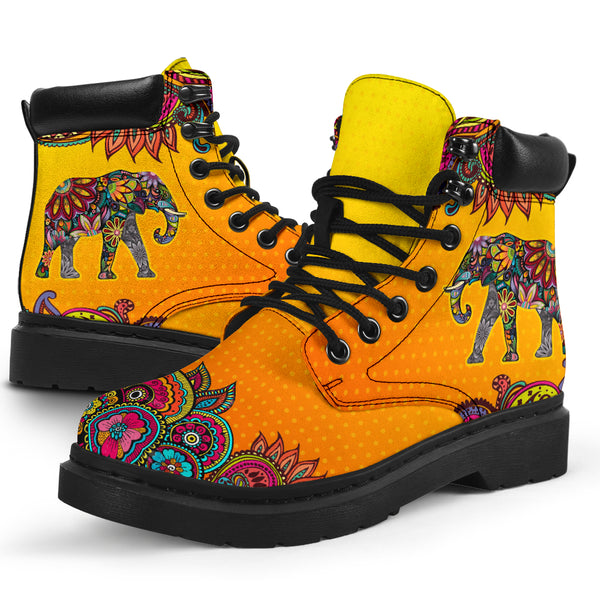 Elephant Hippie Asboots- Love All Season Boots