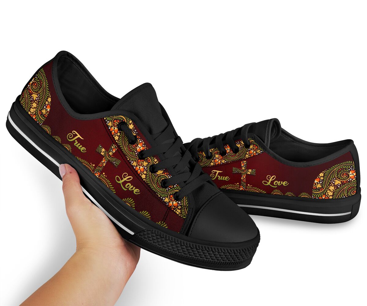 Jesus Low Top Shoes - Love Low Top Shoes