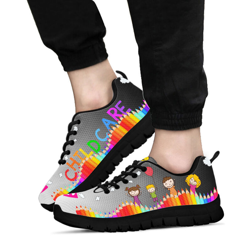 Child Care Abc Grey White Kd Sneakers, Running - Love Sneakers