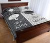 Elephant - King And Queen - Love Quilt Bedding Set