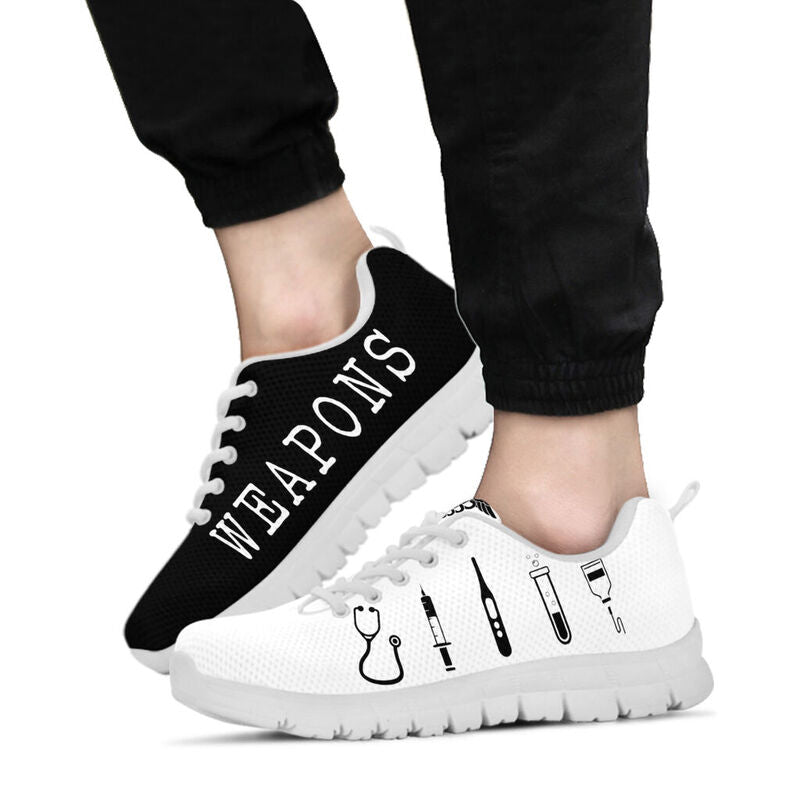 Nurse - Weapons Shoes Sneakers, Running Shoes, Shoes For Women, Shoes For Men, Custom Shoes,- Love Sneakers