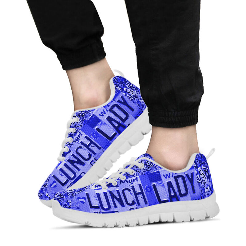 Lunch Lady License Plates Db Sneakers, Running Shoes, Shoes For Women, Shoes For Men, Custo- Love Sneakers