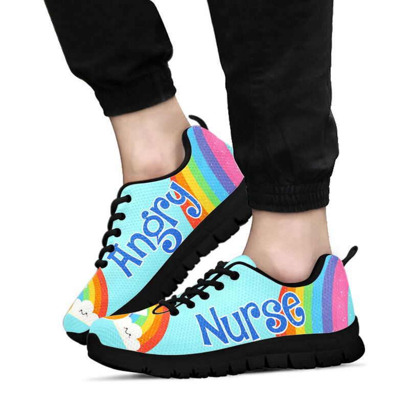 Nurse - Angry Kd Sneakers, Running Shoes, Shoes For Women, Shoes For Men, Custom Shoes, L- Love Sneakers