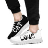 Love Cat Sneakers, Running Shoes, Shoes For Women, Shoes For Men, Custom Shoes, L- Love Sneakers