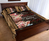 Pig Wood Style Quilt Bed Set - Love Quilt Bedding Set