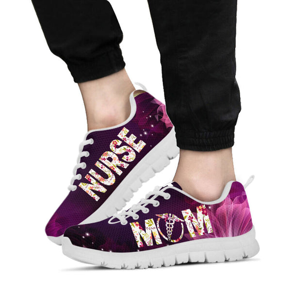 Nurse Mom Shoes Sneakers, Running Shoes, Shoes For Women, Shoes For Men, Custom Shoes, L- Love Sneakers