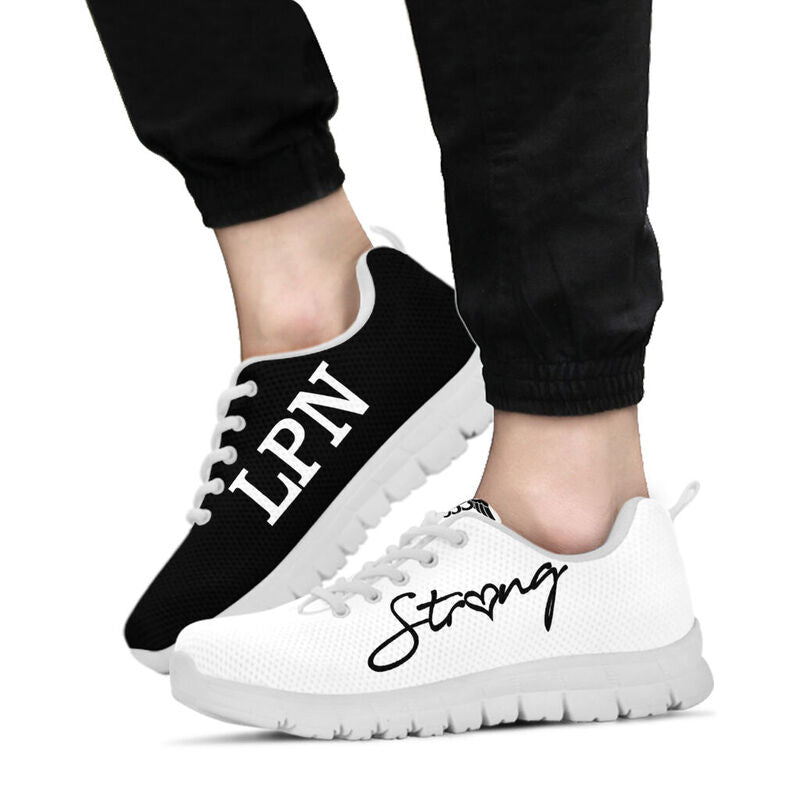Lpn-strong Sneakers, Running Shoes, Shoes For Women, Shoes For Men, Custom Shoes, L- Love Sneakers