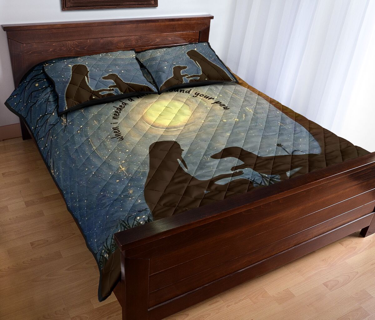 Dachshund Always Beside You - Quilt Bed Set - Love Quilt Bedding Set
