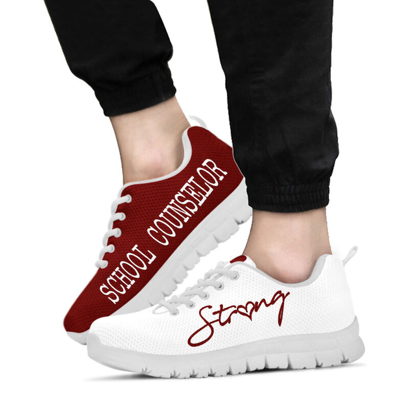 School Counselor Strong Marron Kd Sneakers, Runni- Love Sneakers