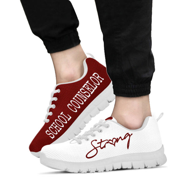 School Counselor Strong Marron Kd Sneakers, Runni- Love Sneakers