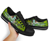 Dragonfly Paint Black Sole Lowtop Shoes