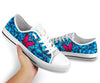 Butterfly Pattern Low Top Shoes